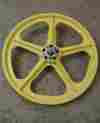 014613 Vintage 1970s-1980s Skyway Tuff Bmx Mag Rim Lightly Used 16.5