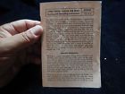 152.2 Komet Vintage Service Operating Instructions Super Coaster Hub Brake Germany