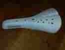 2166 Viscount Original Dominator Vintage 80s White Bmx Bike Seat Mint Nos