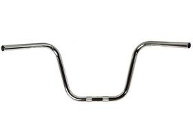 360 Twin 240-1013 11 Inch Mini Ape Hanger Motorcycle Handlebars Chrome