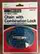 648724 Sears Vintage Bike Shop 36 Bicycle Chain W Combination Lock New