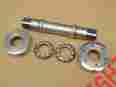 68-ss-120 Campagnolo Vintage Bicycle Bottom Bracket Set 1.370 X 24 Tpi