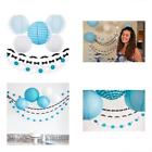 734 Mustache Party Banners Garlands Supply Set Of Garland 859444007348