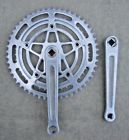 93 Depose Stronglight Rare Crankset Polished Silver Erocia Classic