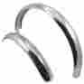 962-24 Balloon Wald Chrome Fenders 046307962245