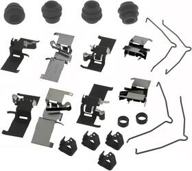 18k1892x Acdelco 707773646397 Gold Front Disc Brake Caliper Hardware Kit