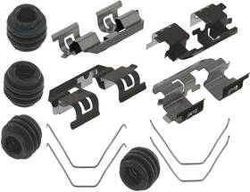 18k1996x Acdelco 707773647318 Gold Rear Disc Brake Caliper Hardware Kit With Clips Springs