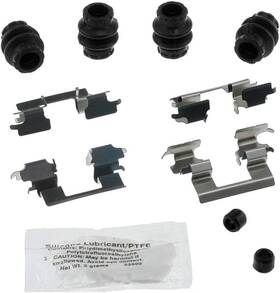 18k1723x Acdelco 707773675328 Gold Rear Disc Brake Caliper Hardware Kit With Clips Seals
