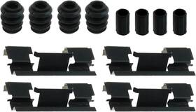 18k1741x Acdelco 707773675502 Gold Front Disc Brake Caliper Hardware Kit With Clips Seals