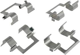 18k890x Acdelco 707773677445 Gold Front Disc Brake Caliper Hardware Kit With Clips