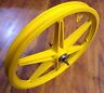 Acs Mx Yellow Front Mag Wheel Hub Bmx Nos New