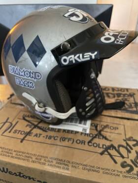 Fx-75 Afx Vintage Open Face Bmx Moto Helmet - Diamondback