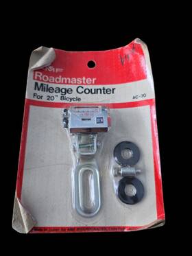 Ac-70 Amf Vintage Mileage Counter Roadmaster For 20 Inch Bicycle New Sealed