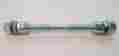 Axle-26tpi-chrome-wheel Wheel Master Axle Set Front-5 16 Replacement-new Silver