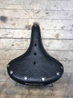 B67s Brooks Ladies Black Leather Saddle In Used Townie Speed Commute