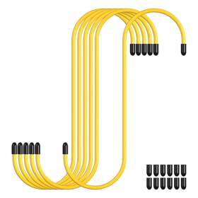 Bac-kitchen 791727430132 6 Pack Brake Caliper Hangers Hooks With Rubber Tips
