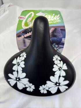 1003805 Bell 035011897820 Vintage Nos Cruisin Magic Bike Saddle Seat Hawaiian Lily