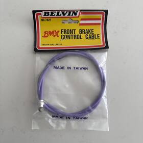 782f Belvin Bmx Front Brake Control Cable Vintage Original 1980s Purple Lavender