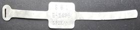 G-1496 Bicycle License Plate Early 1900s Spokane Wa Tag S.b.l. Aluminum Band