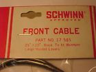 17-585 Black Front Cable Brake Nos Part Schwinn