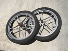 Bmx Vintage Pair Mongoose Aluminum Original Rims And Tires Moongoose