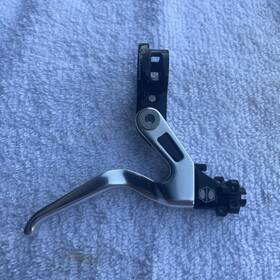 Gt04664 Box Components One Silver Rear Brake Lever Bmx Cycling Nos No Scratches Pkg