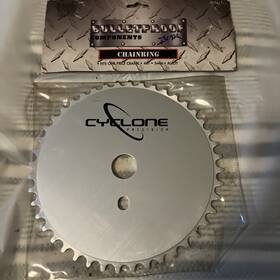 21741 Bulletproof Cyclone Alloy Chainring Sprocket Bmx Old School Nos 44t Fits Opc