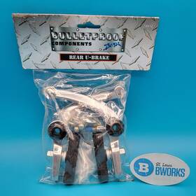 Bulletproof Components N907 New - Bmx Bike Rear U-brake Silver Alloy E18