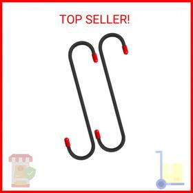 Byheyang 445015320300 2 Pcs Brake Caliper Hanger Hooks With Red Rubber Tips Auto Compres