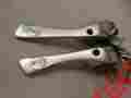 C-record Campagnolo Vintage Downtube Shifters Levers Braze On