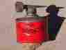 C1910 R O Y A L The Royal Brand Bicycle Oil Original Red Can Long Spout Free Usa Shipping