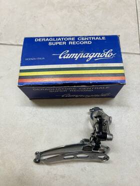 0104001 Campagnolo Campagnolo# 1980s Super Record Braze-on Derailleur Dead Stock Rare
