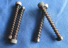 1134005 Campagnolo Nos Dropout Adjusters 40 Mm Long Price/pair 2 Pair Available