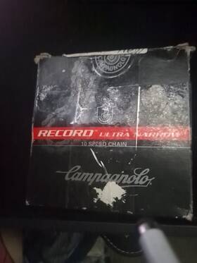 Cn6-rex Campagnolo Nos Chain Record 10 Speed Ultra Narrow Road Bike New Mk