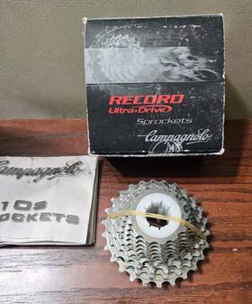 Csk00-re1036t Campagnolo Record Ud 10sp Titanium 13-26 Cassette Fast Shipping