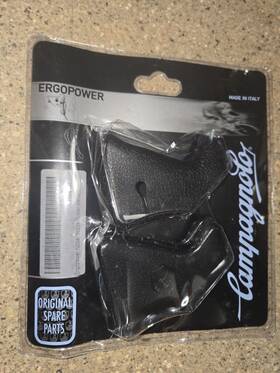 Ec-re600 Campagnolo Ergopower Comfortable Bicycle Lever Hoods Replacement Pair Black