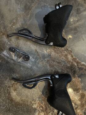 Ep4-cegxc Campagnolo # 2004 Centaur Gray 2 3 X 10 Speed Ergopower Shifters Set