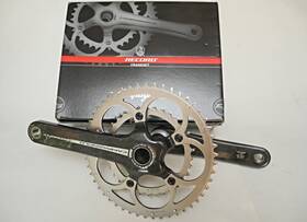 Rc7-re540c Campagnolo Fc7-re040c Record 175 Ultra Torque 50/34 Compact Crankset Free Ship