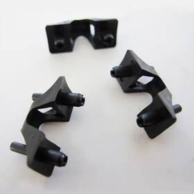 A113 Cannondale Authentic - Top Tube Cable Mounts Set Of 3 Original Nos