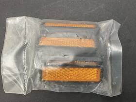 4035 Cateye Cat Eye Vintage Pedal Reflectors Nos Sealed Bag Press Fit Tpp