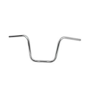 Cl04015 Celo 7/8ftft Drag Ape Hanger Handlebar Fit Bobber Brat Cafe Chopper 10 Inch Chrome