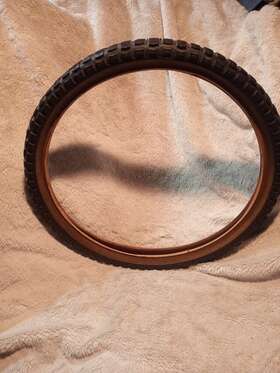 509-21 Cheng Shin Skinwall Old School Bmx Tire 20x2.125 Comp 2 Vintage Rare