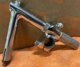 Mod.4 Cinelli Wow Nos Milano Mod. 4 Stayer Extension Adjustable Track Handlebar Stem