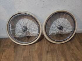 Hp406 Cmc Rims 80s Chrome Wheel Set 20ft Suntour Coaster Joy Tech Hubs Panaracer Butyl