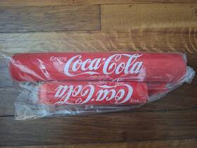 4252 Coca Cola Themed Bmx Handlebar Padset 1980s Vintage/antique