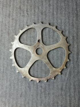 1-24tpi Columbia Westfield 1947 Skip Tooth Chain Ring 1 Inch - 24t 26 Balloon Tire Bicycle