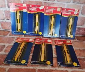 Cycle Products 035011005157 Lot Of 7 Vintage Bicycle Safety Yellow Reflector Legband Reflectorized
