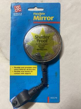 491303 Cycle Products Co Vintage Bike Flexible Safety Mirror 1995 - Nos 00379