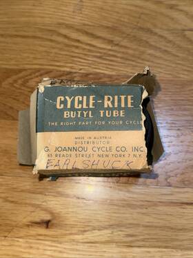 Cycle Rit 36657 Vintage Rite 20 X 2.125 Royce Union Molded Butyl