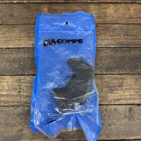144.7k Dia-compe Vintage Brake Hood Non-aero Black Nos Road Bike 2 Covers Pair